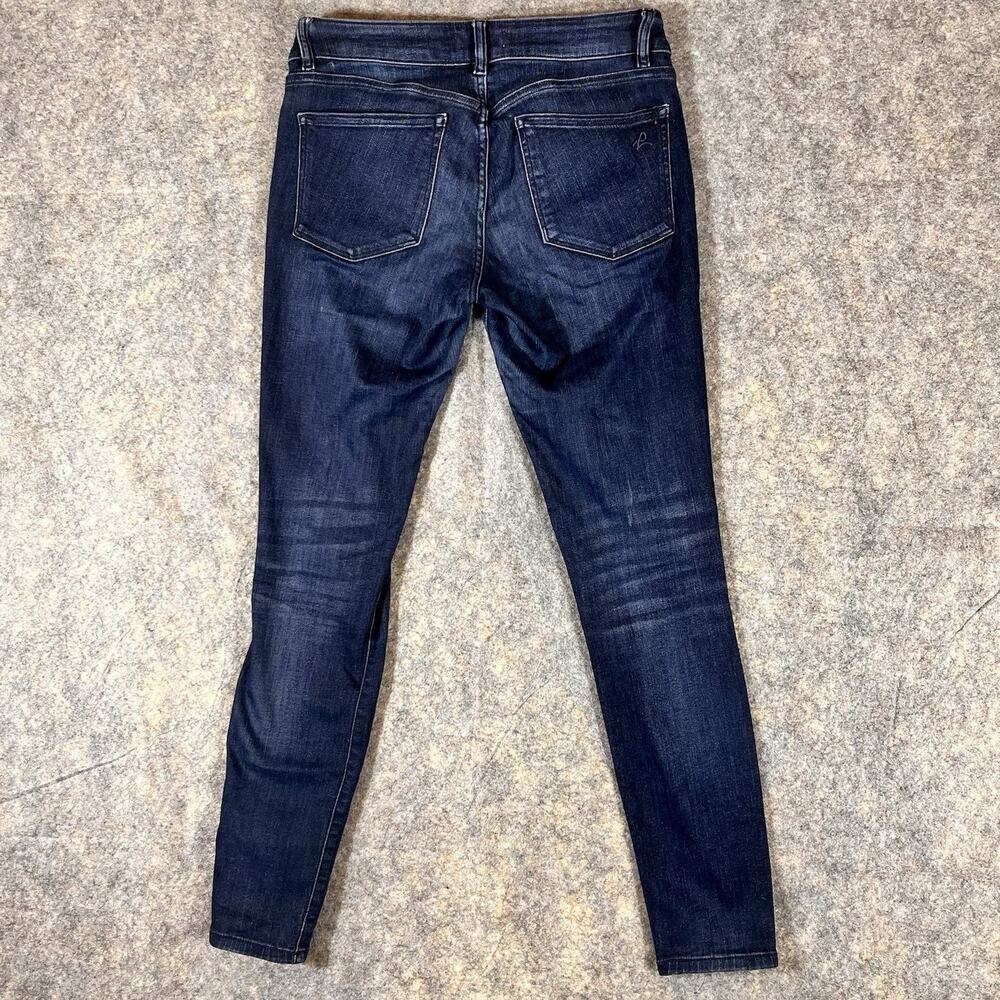 DL1961 Women’s Jeans Rachel Flare Ultra Hi Rise Instasculpt Flare Dark Wash 26